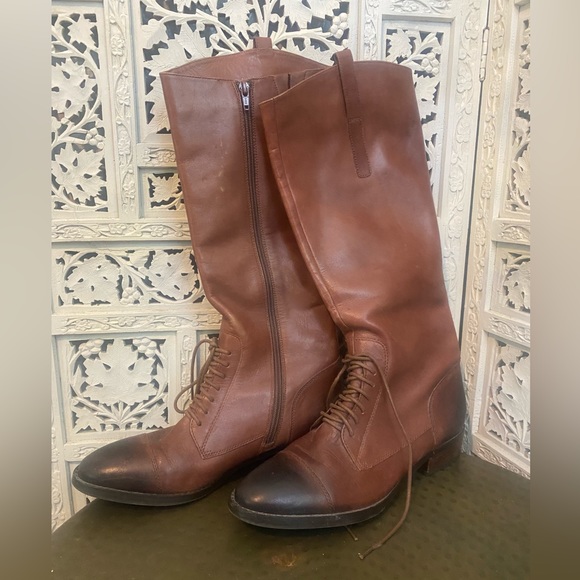 Saks Fifth Avenue Riding Boots - Picture 5 of 5